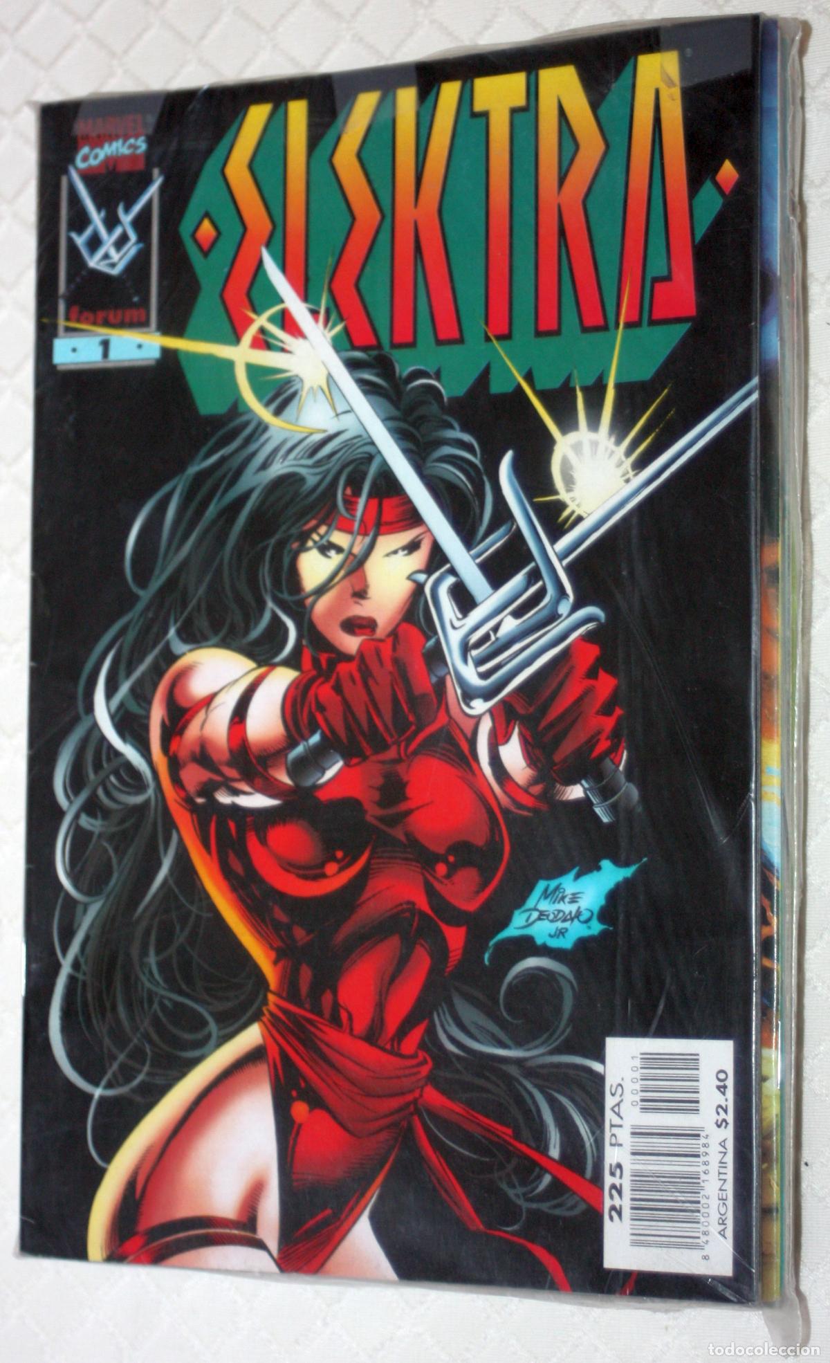 C&oacute;mics: Elektra ( MIKE DEODATO jr.) vol. 1 (forum) colecci&oacute;n completa 19 numeros. Muy Dificil