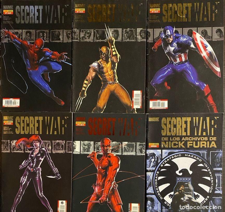 C&oacute;mics: Secret War (Brian Michael Bendis, Gabriele Dell'Otto: 2005-2006) Col.completa 5 n&uacute;meros + especial