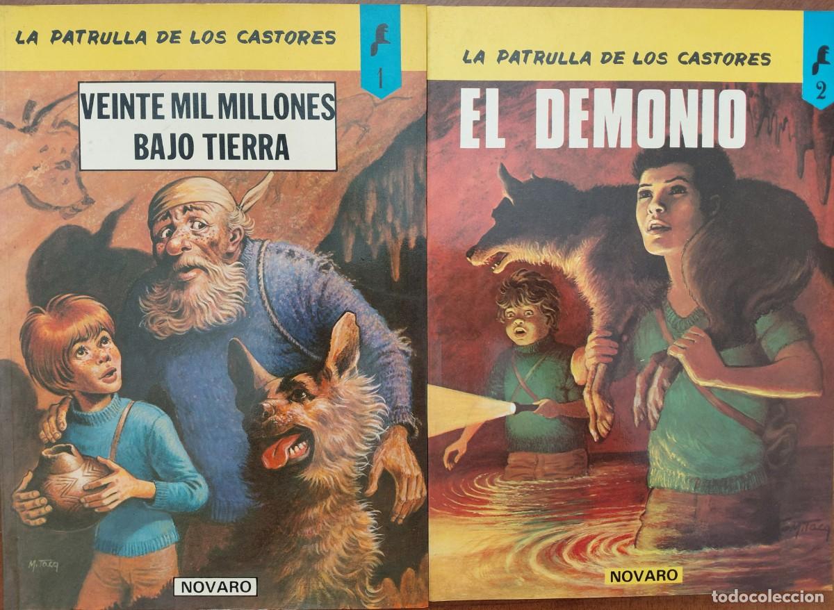 C&oacute;mics: LA PATRULLA DE LOS CASTORES TOMOS 1 y 2 COMPLETA (EDITORIAL NOVARO - 1979)