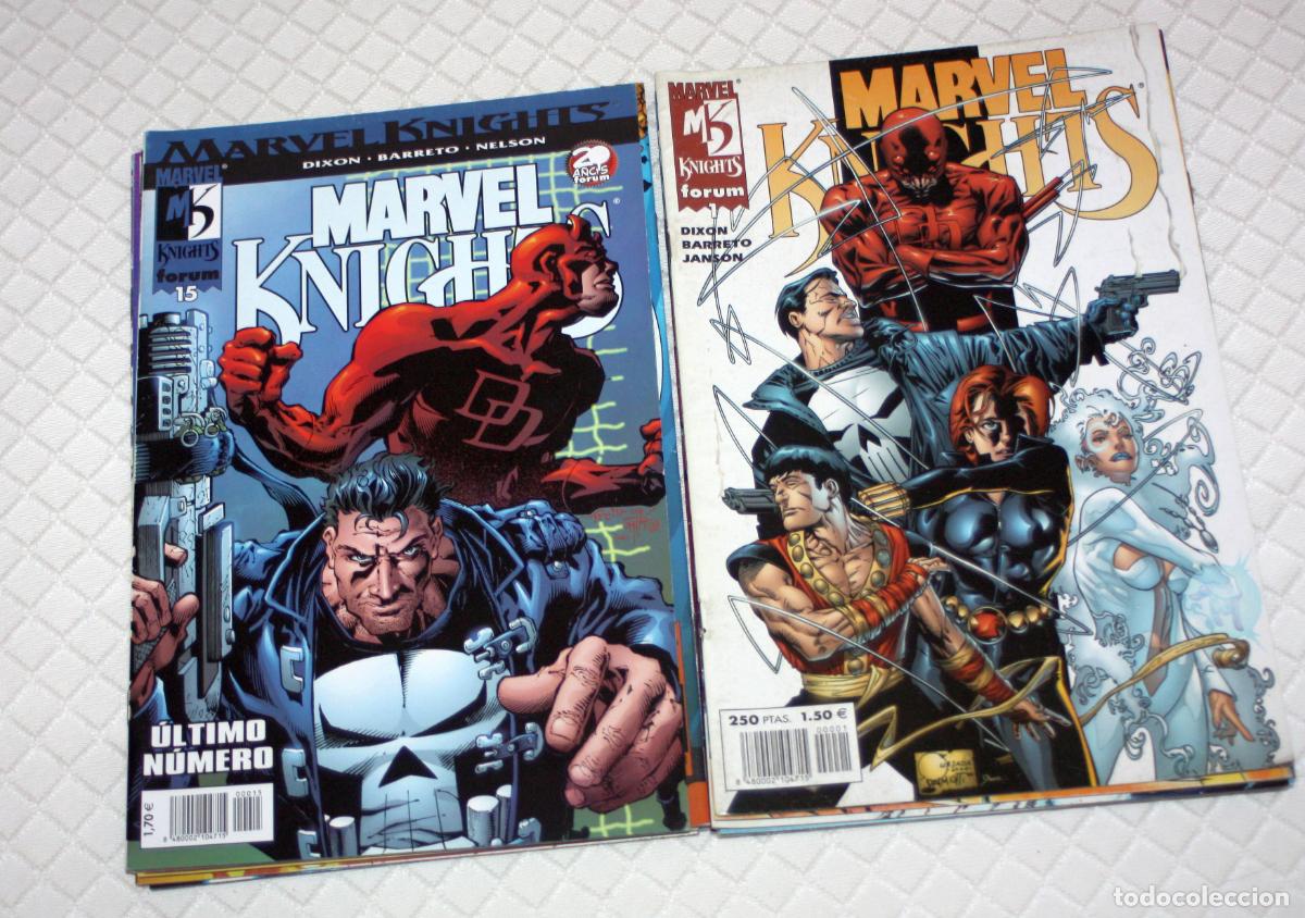 C&oacute;mics: MARVEL KNIGHTS VOL. 1 (FORUM ): Colecci&oacute;n completa de 15 ejemplares ( dificil)