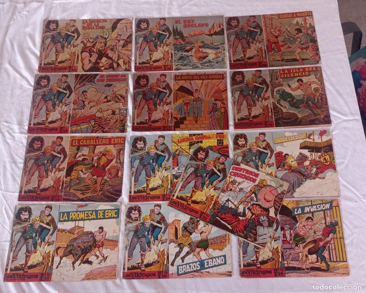 C&oacute;mics: Los Vikingos (Ed. MATEU) x13 Comic ORIGINALES
