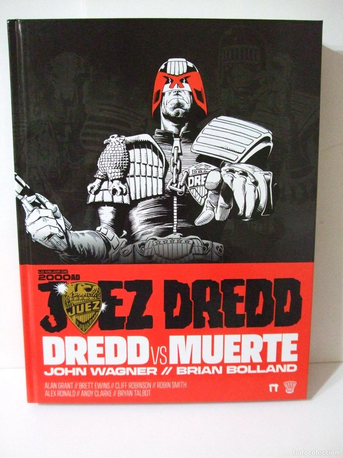 C&oacute;mics: JUEZ DREDD VS MUERTE - JOHN WAGNER BRIAN BOLLAND DOLMEN 2025 - LO MEJOR DE 2000 AD JUDGE