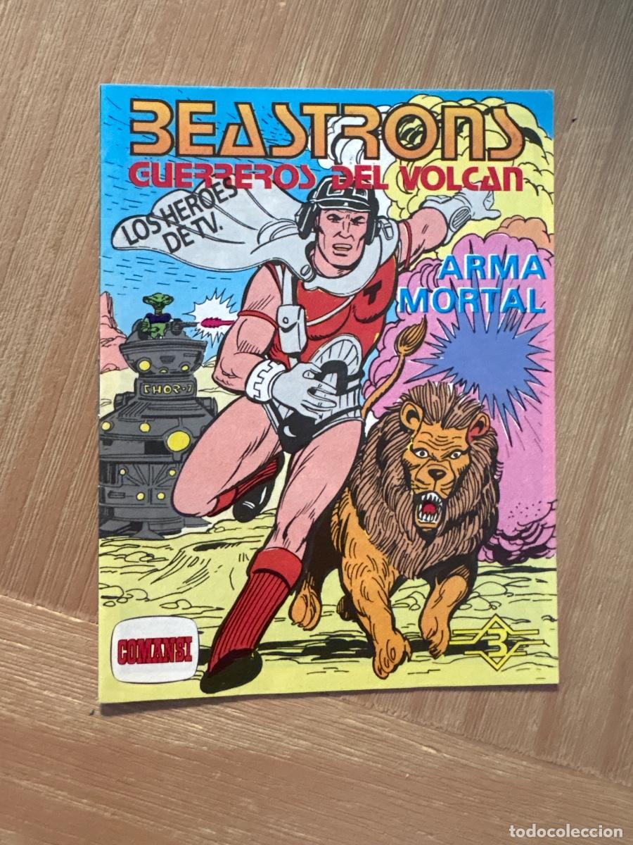 C&oacute;mics: B2 (1). C&Oacute;MIC BEASTRONS GUERREROS DEL VOLCAN ARMA MORTAL. MINI-COMIC COMANSI 1982