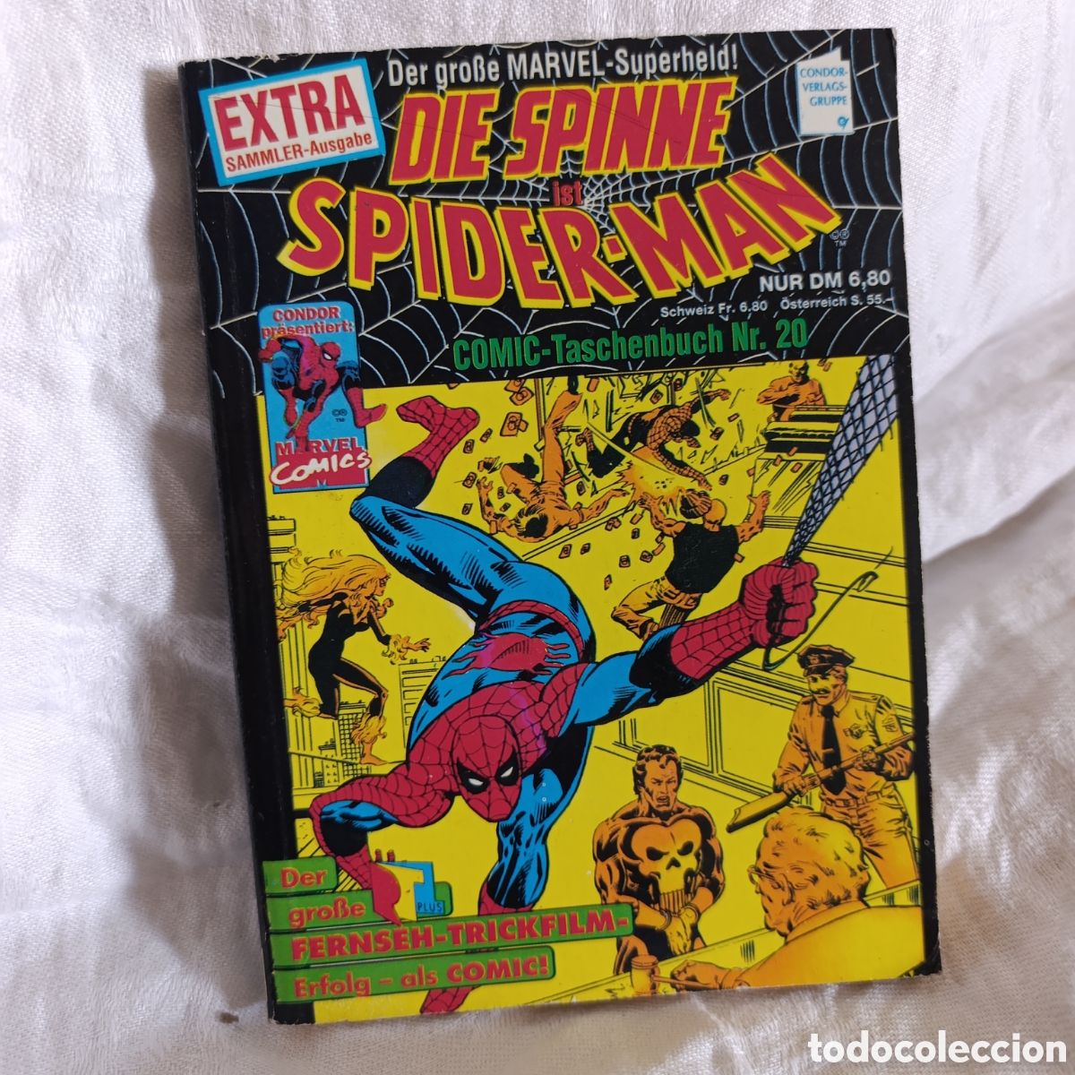 C&oacute;mics: C&oacute;mic Vintage Alem&aacute;n: Die Spinne (Spider-Man) Comic-Taschenbuch Nr. 20 - Condor Verlag (Marvel)