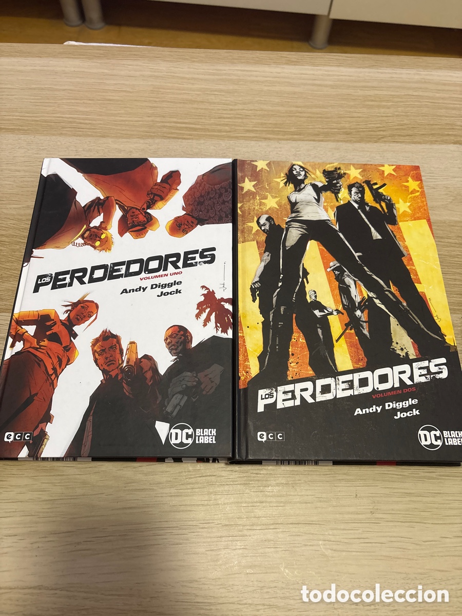 C&oacute;mics: Los perdedores. Obra completa. Dc black label. Diggle y Jock