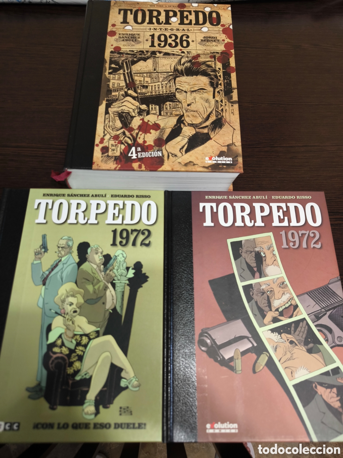 C&oacute;mics: Torpedo Integral 1936 y dos &aacute;lbumes 1972