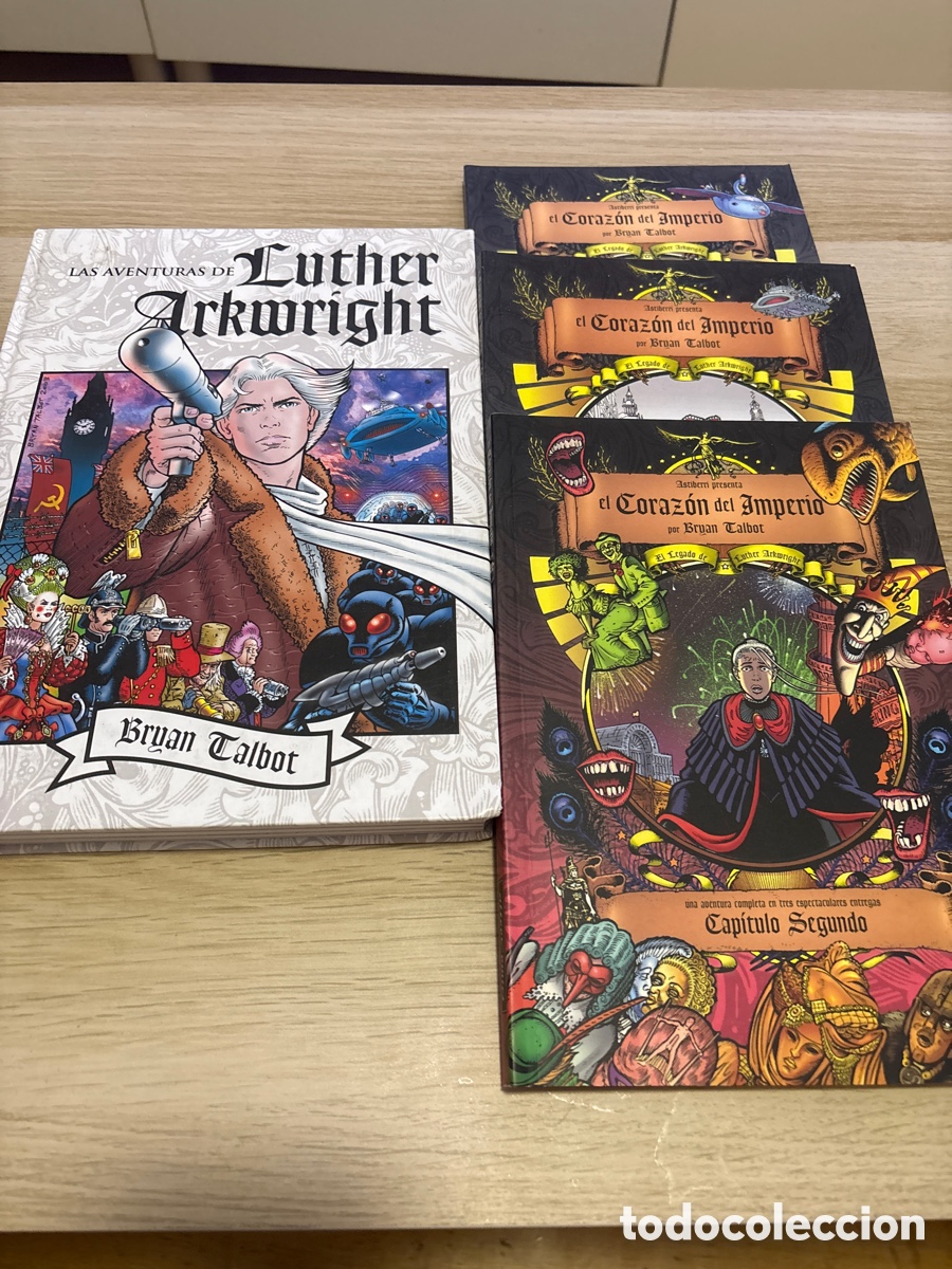 C&oacute;mics: Luther Arkwright y el Coraz&oacute;n del Imperio. Obra completa. Brian Talbott