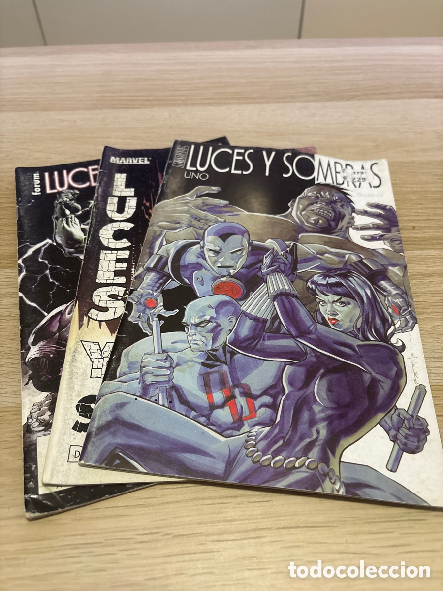 C&oacute;mics: Marvel luces y sombras . Completa. 3 n&uacute;meros - Foto 1