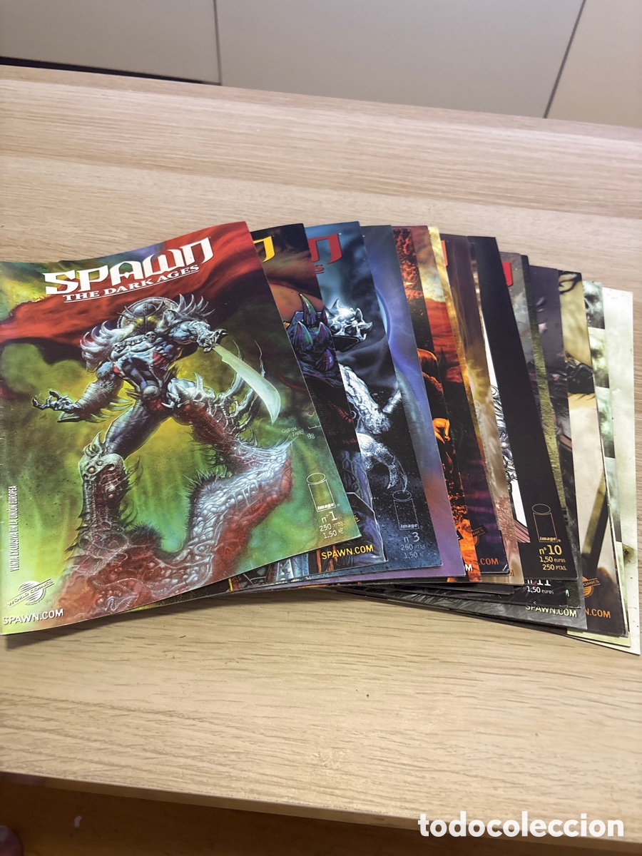 C&oacute;mics: Spawn. The dark Ages. 18 n&uacute;meros obra completa