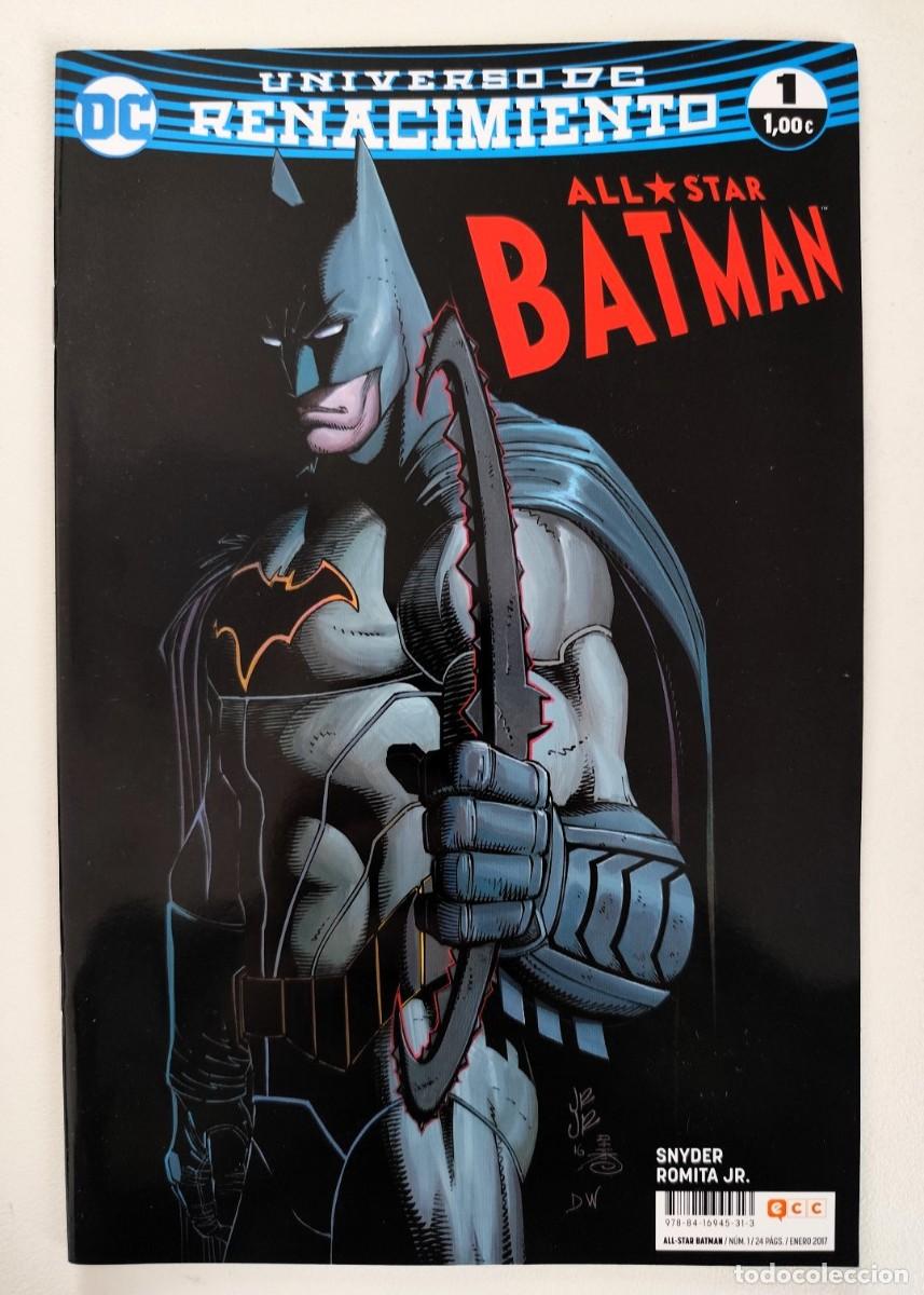 C&oacute;mics: ALL-STAR BATMAN # 1 (Scott Snyder & John Romita Jr.) UNIVERSO DC RENACIMIENTO ~ ECC (2016)
