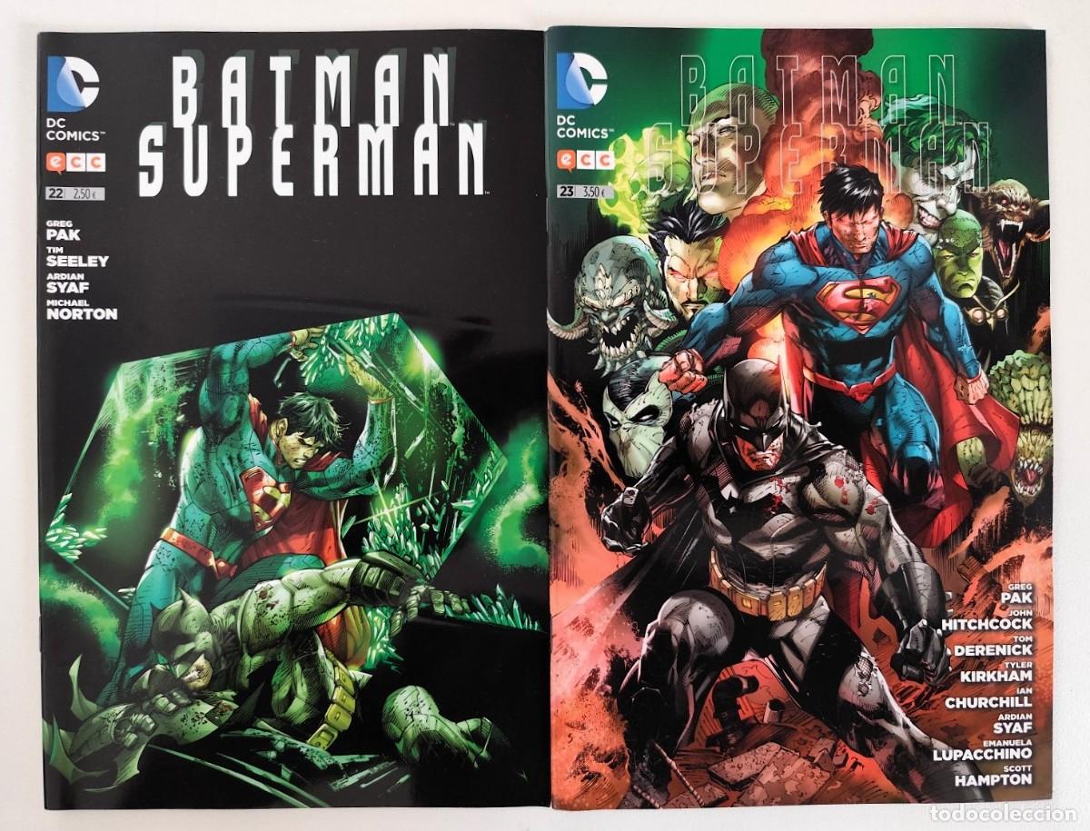 C&oacute;mics: BATMAN / SUPERMAN # 22-23 (Greg Pak, Tim Seeley, Ardian Syaf) NUEVO UNIVERSO DC ~ ECC (2015)