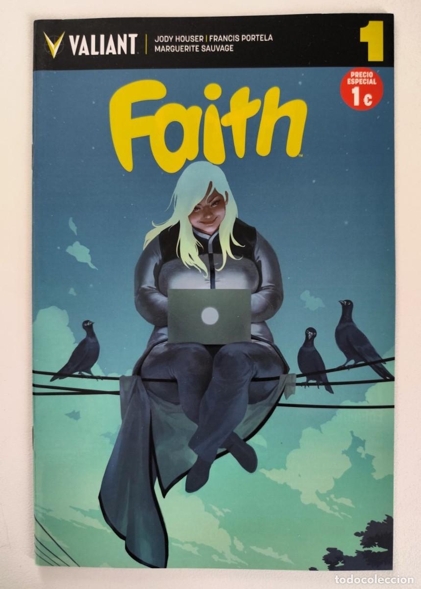 C&oacute;mics: FAITH # 1 (Jody Houser, Francis Portela, Marguerite Sauvage) ~ VALIANT/MEDUSA (2017)