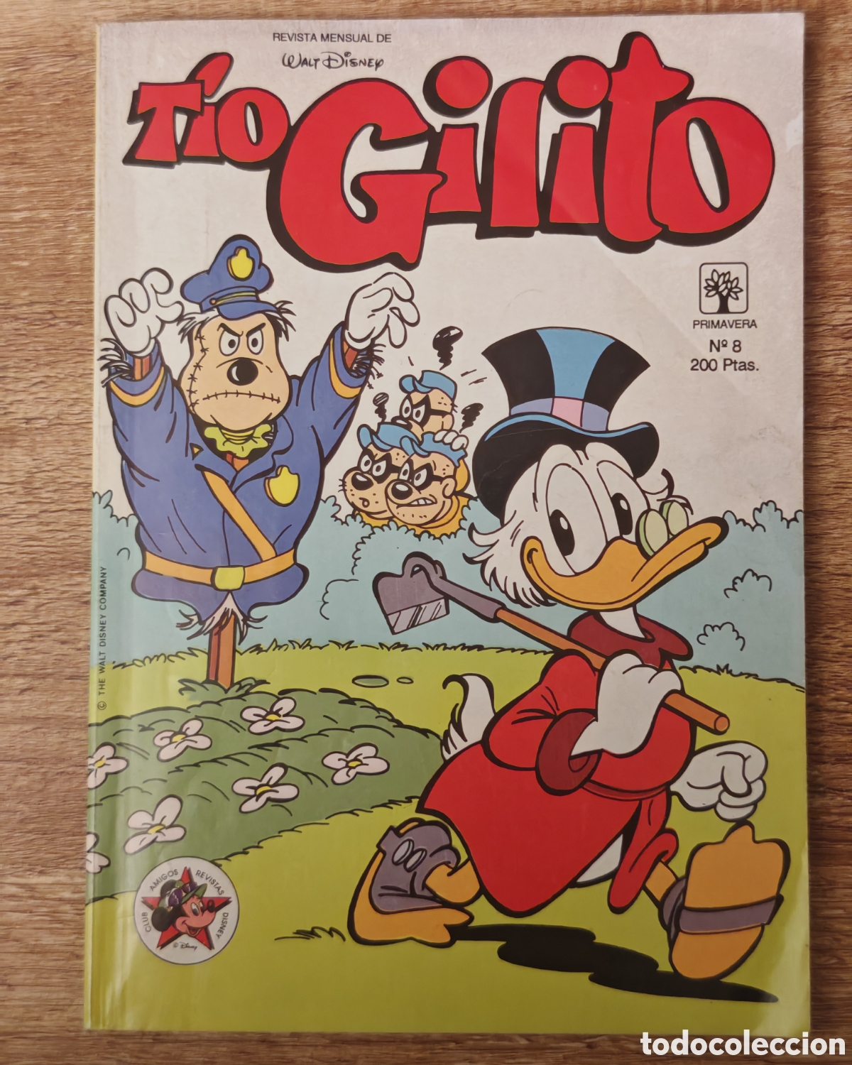 Comics: T&iacute;o Gilito n&deg;8 Ed. Primavera. 1990