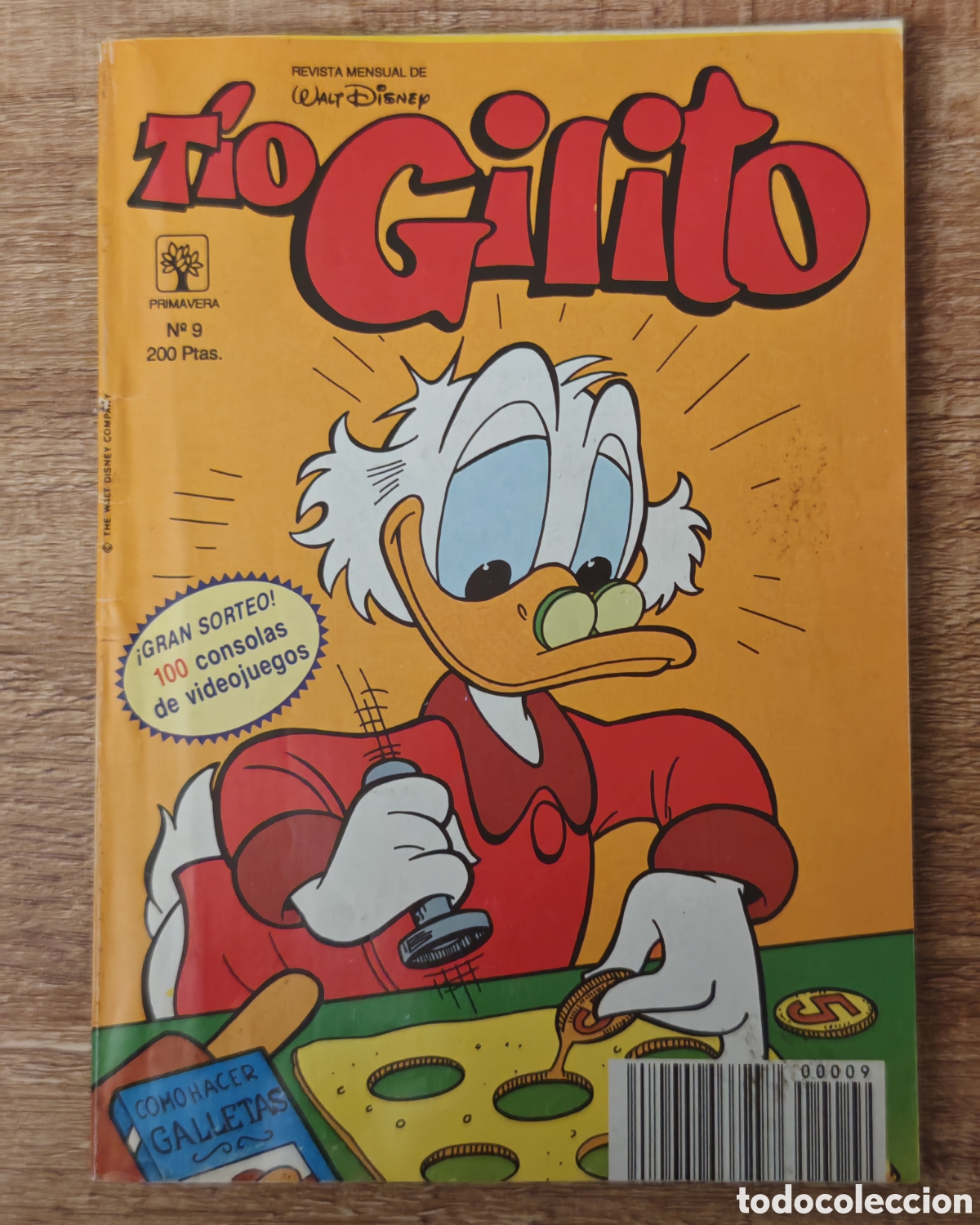 C&oacute;mics: T&iacute;o Gilito n&deg;9 Editorial Primavera 1990