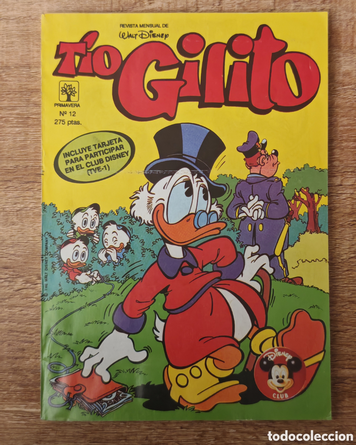 C&oacute;mics: T&iacute;o Gilito n&deg; 12 Editorial Primavera 1991