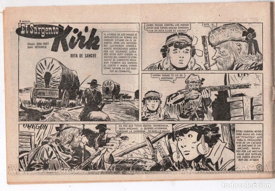 C&oacute;mics: 1957 MISTERIX # 431 SARGENTO KIRK, RUTA DE SANGRE - PRATT OESTERHELD SOLANO LOPEZ -FUERTE ARGENTINO