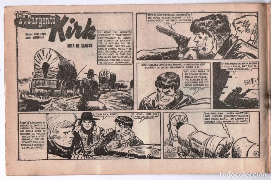 C&oacute;mics: 1957 MISTERIX # 434 SARGENTO KIRK, RUTA DE SANGRE - PRATT OESTERHELD SOLANO LOPEZ -FUERTE ARGENTINO
