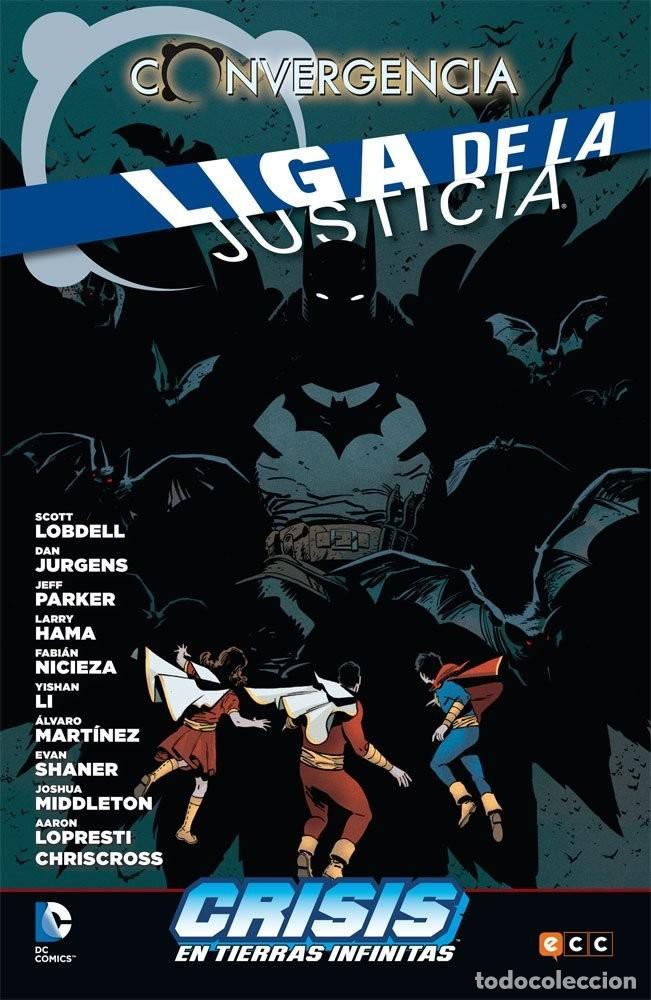C&oacute;mics: CONVERGENCIA: LIGA DE LA JUSTICIA - CRISIS EN TIERRAS INFINITAS - TOMO - ECC - DESCUENTO 15%&iexcl;&iexcl;&iexcl;