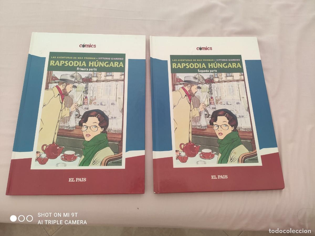 C&oacute;mics: RAPSODIA HUNGARA 1 Y 2 (COMPLETA)(EL PAIS NUMEROS 12 Y 13), DE VITTORIO GIARDINO (OBRA MAESTRA)