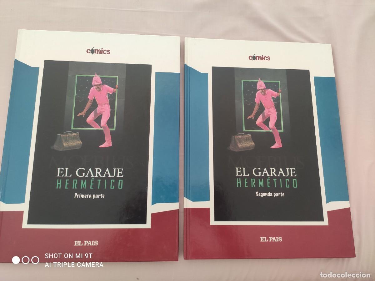 C&oacute;mics: EL GARAJE HERMETICO 1 Y 2 (COMPLETA), DE MOEBIUS (EL PAIS NUMEROS 24 Y 25)(OBRA MAESTRA)