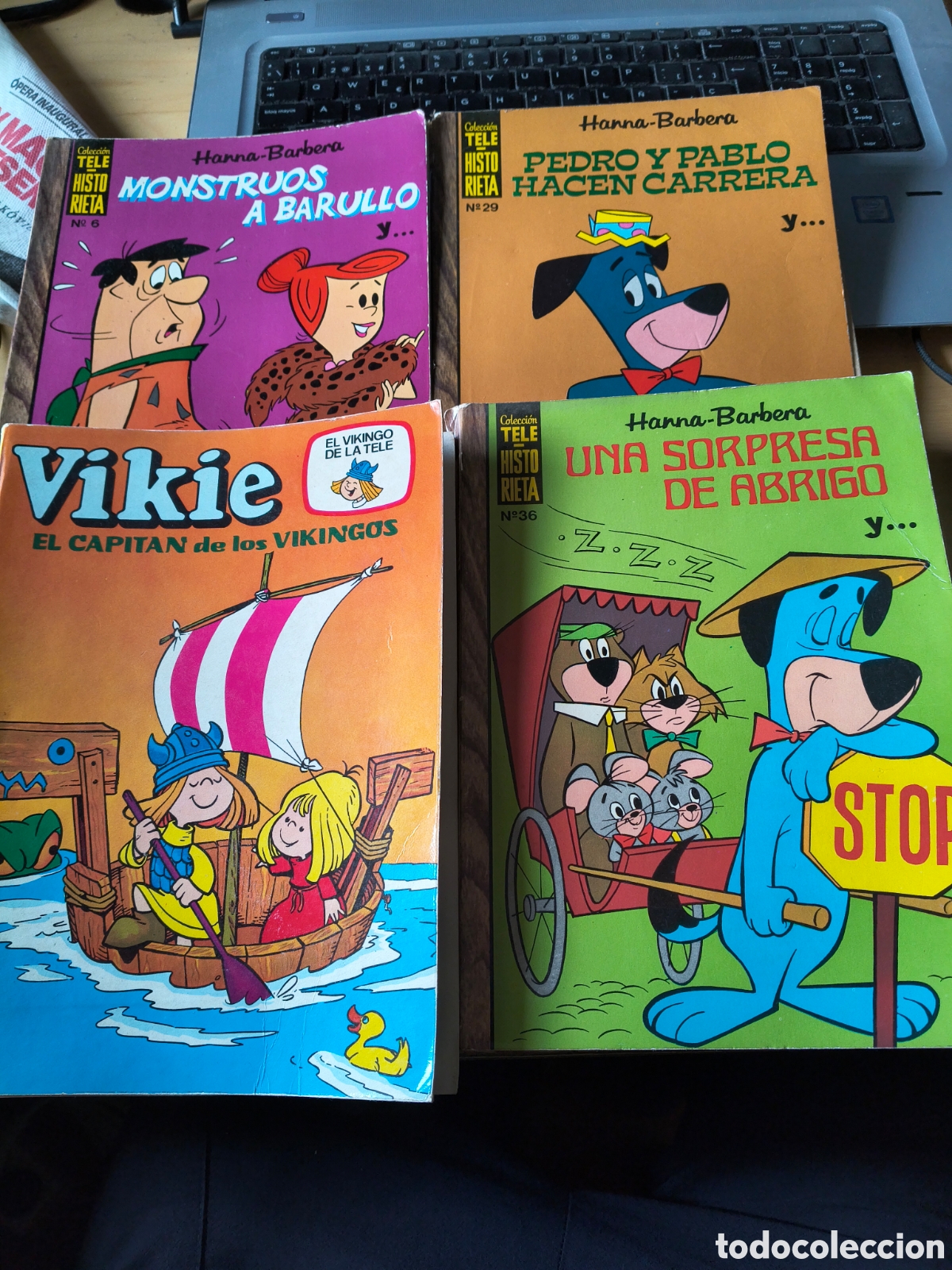 Comics : LOTE 4 TEBEOS EXTRAS TELE HISTORIAS VARIOS A&Ntilde;O 1971 . A COLOR
