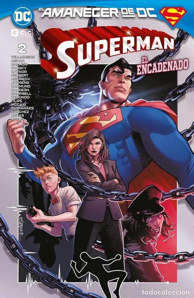 C&oacute;mics: AMANECER DE DC: SUPERMAN - TOMO 134 / 2 (EL ENCADENADO) - ECC - DESCUENTO 15%&iexcl;&iexcl;&iexcl;