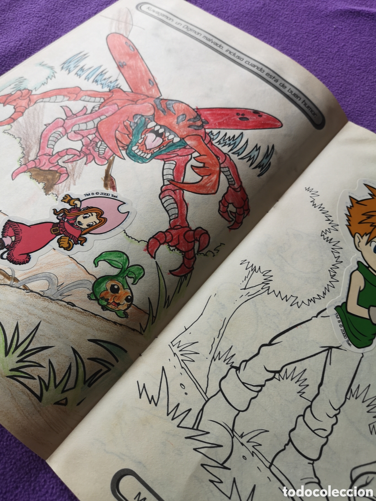 C&oacute;mics: Digimon SuperStickers Digivictoria pegatinas y colorea - Foto 4