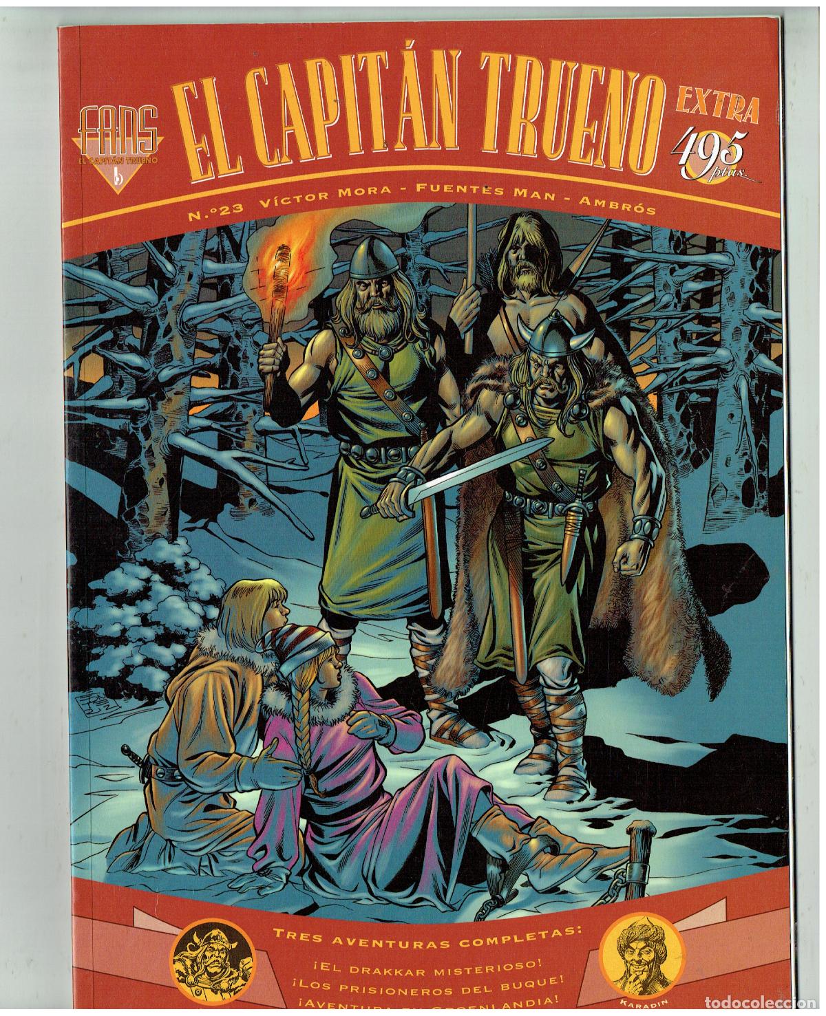 C&oacute;mics: EL CAPIT&Aacute;N TRUENO EXTRA. N&ordm; 23. FANS. EDC. B. 2000. (B/48.3 RUM)
