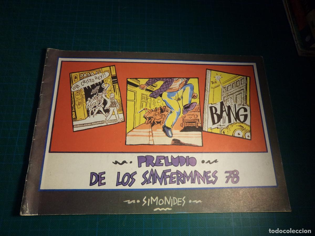 C&oacute;mics: Preludio de los Sanfermines 78. Simonides. Edita Ernesto Murillo. 1979. (Ref. 10-B)