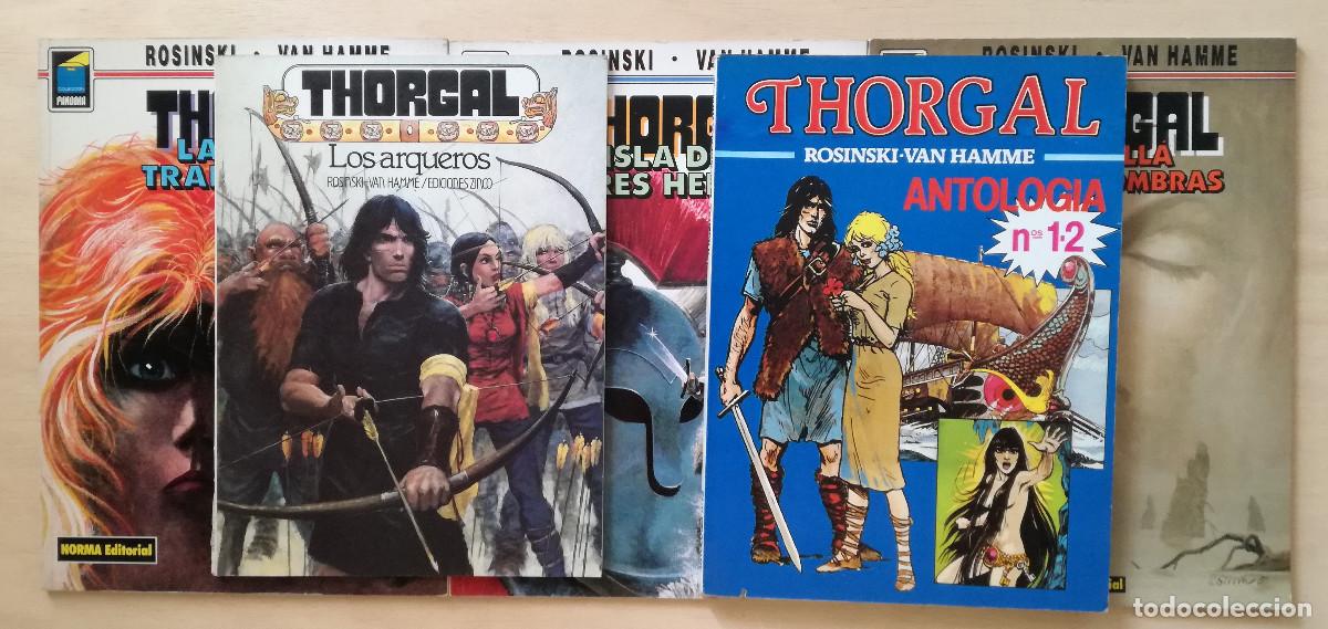 C&oacute;mics: THORGAL LOTE DE 5 VOLUMENES - ROSINSKI VAN HAMME