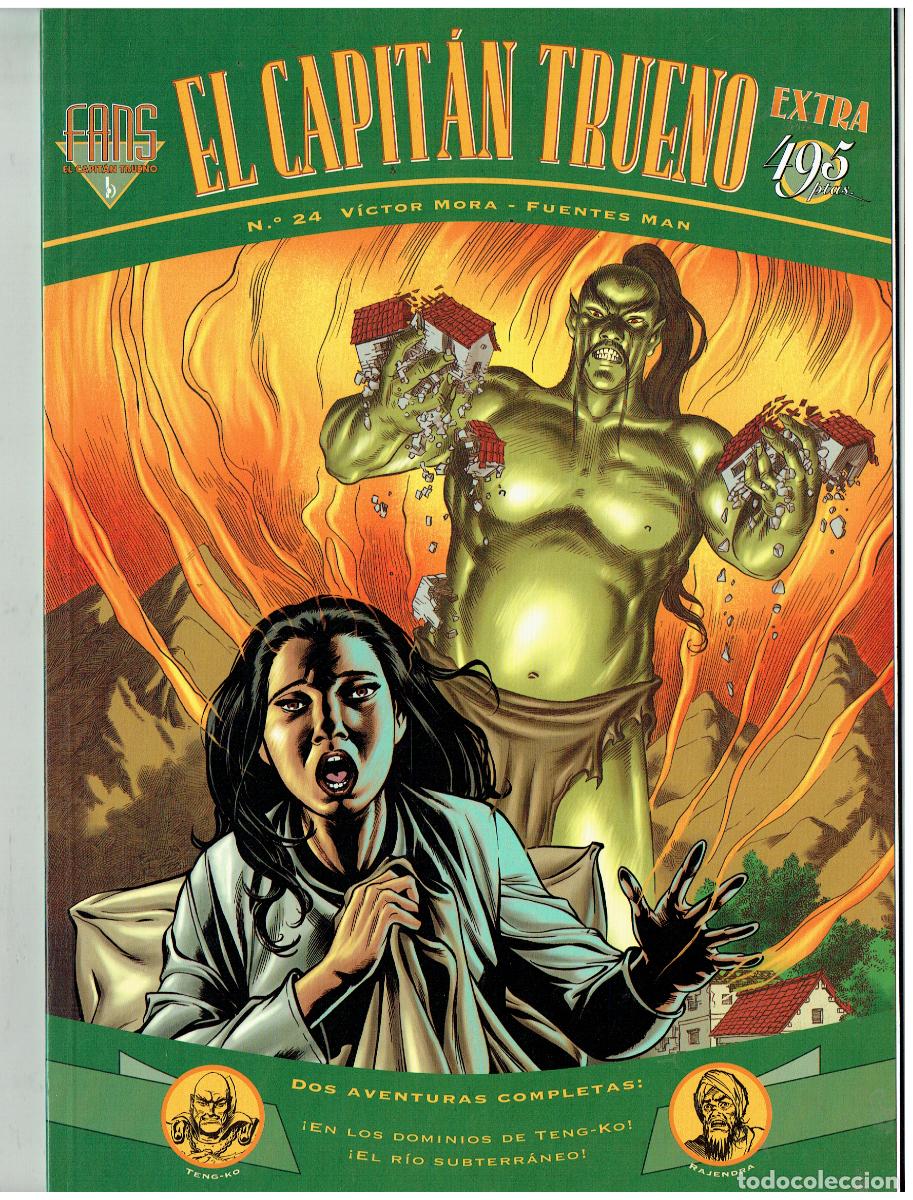 C&oacute;mics: EL CAPIT&Aacute;N TRUENO EXTRA. N&ordm; 24. FANS. EDC. B. 2000. (B/48.3 RUM)