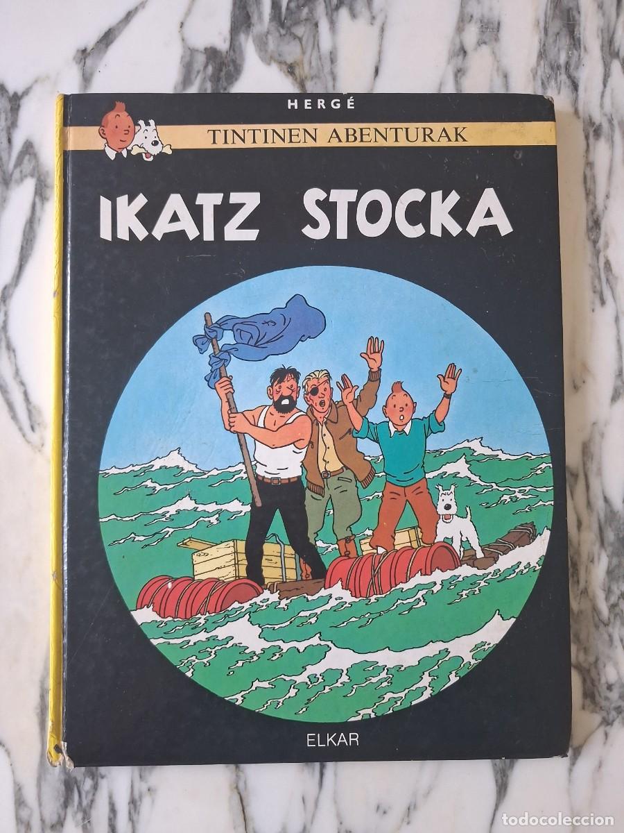 C&oacute;mics: TINT&Iacute;N - STOCK DE COQUE - IKATZ STOCKA - EUSKERA - VASCO - ELKAR - PRIMERA EDICI&Oacute;N - 1984
