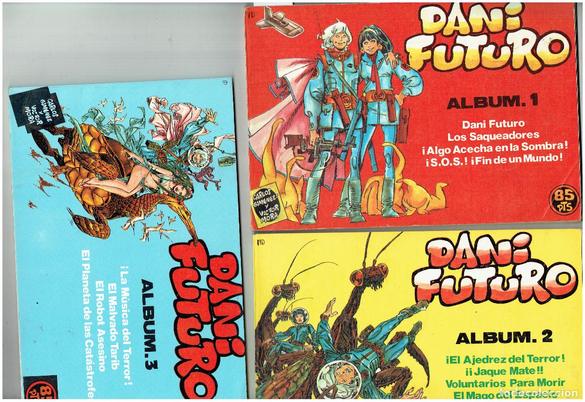C&oacute;mics: DANI FUTURO. &iexcl;&iexcl;COLECCION COMPLETA !!.12 CUADERNILLO ENCUADERNADOS EN 3 TOMOS. HITPRESS. (B/48.3 RUM)