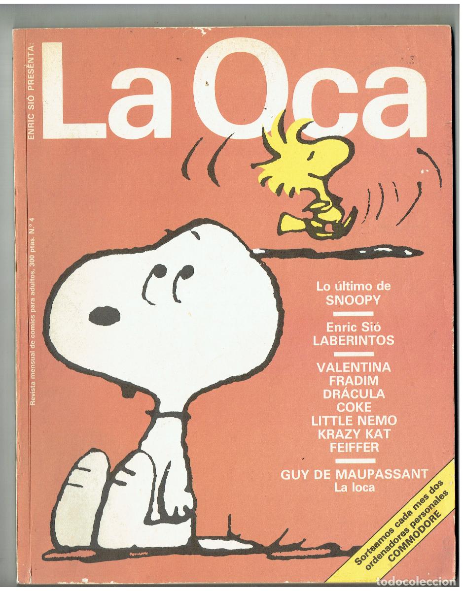 C&oacute;mics: LA OCA. N&ordm; 4. ENRIC SIO. 1986. (B/48.3 RUM)