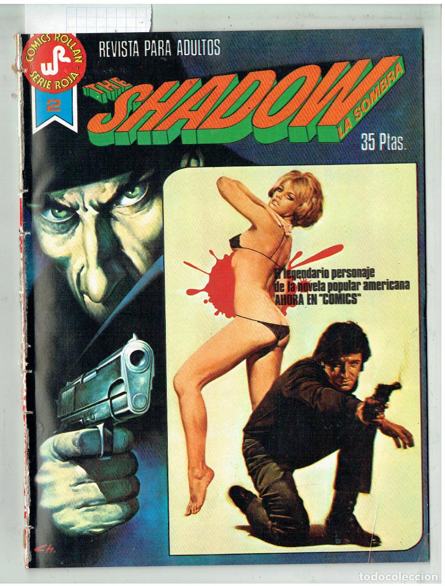 C&oacute;mics: THE SHADOW. PARA ADULTOS. LOTE DE 3 (TRES) COMICS. NROS. 2,3 Y 4. ROLLAN, SERIE ROJA. (B/48.3 RUM)