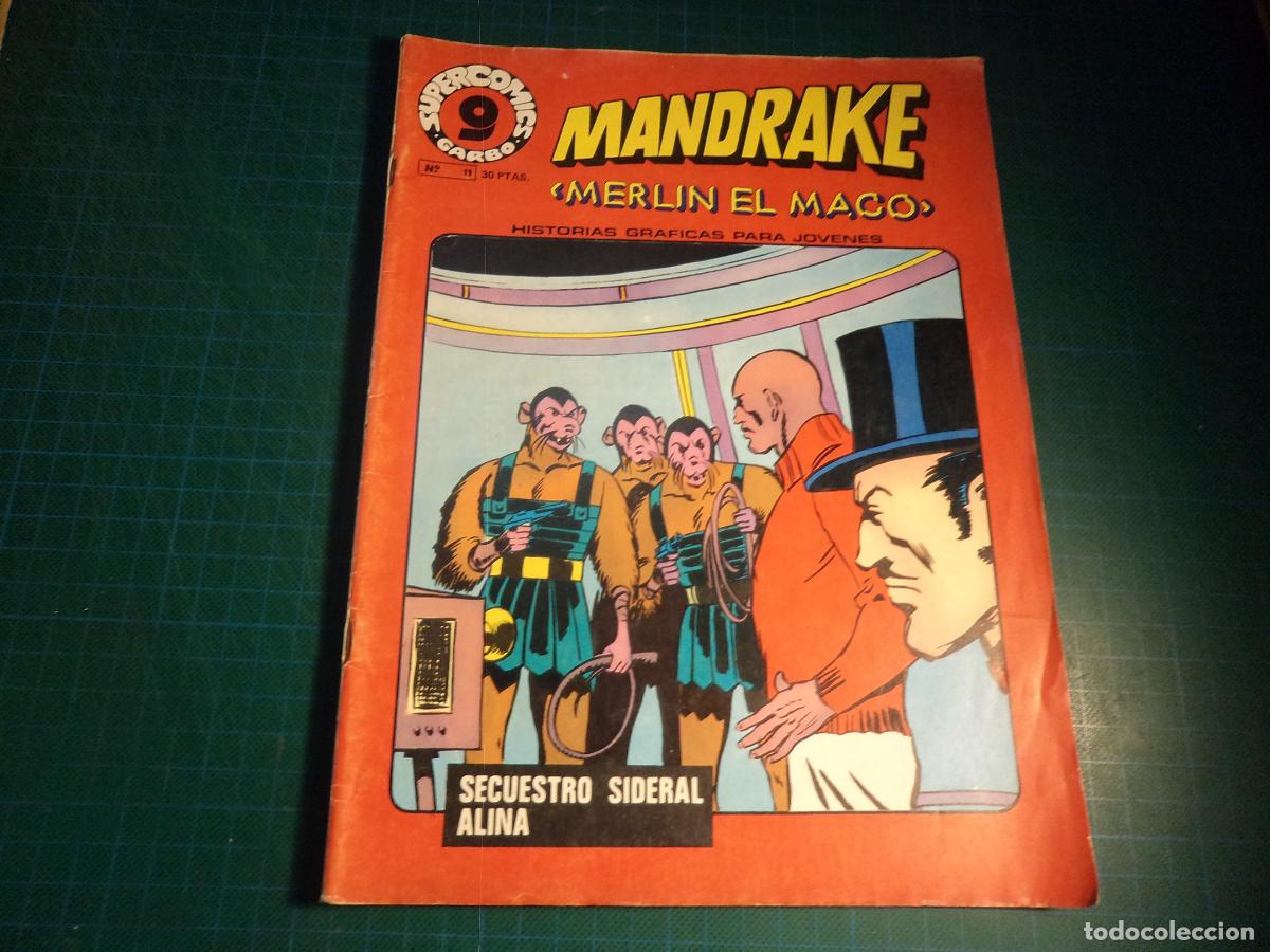 C&oacute;mics: Supercomics Garbo. N&ordm; 11. Mandrake. (Ref. 10-B)