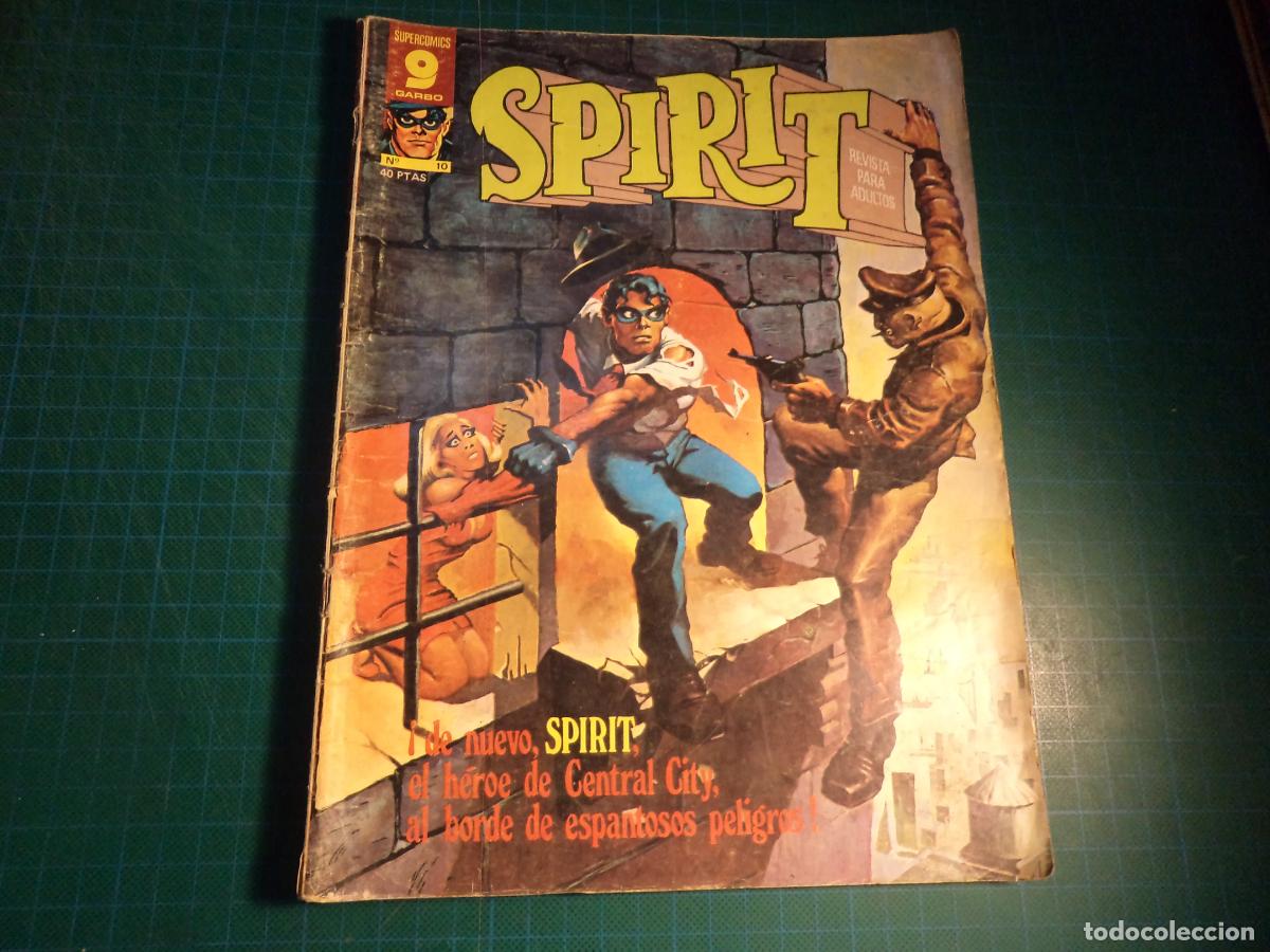 C&oacute;mics: Spirit. N&ordm; 10. Garbo. Portada deteriorada. Ver fotos. (Ref. 10-B)