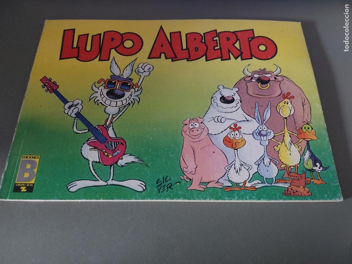C&oacute;mics: Lupo Alberto 5. Guido Silvestri. Tiras de prensa. R&uacute;stica. Buen estado caj. 102