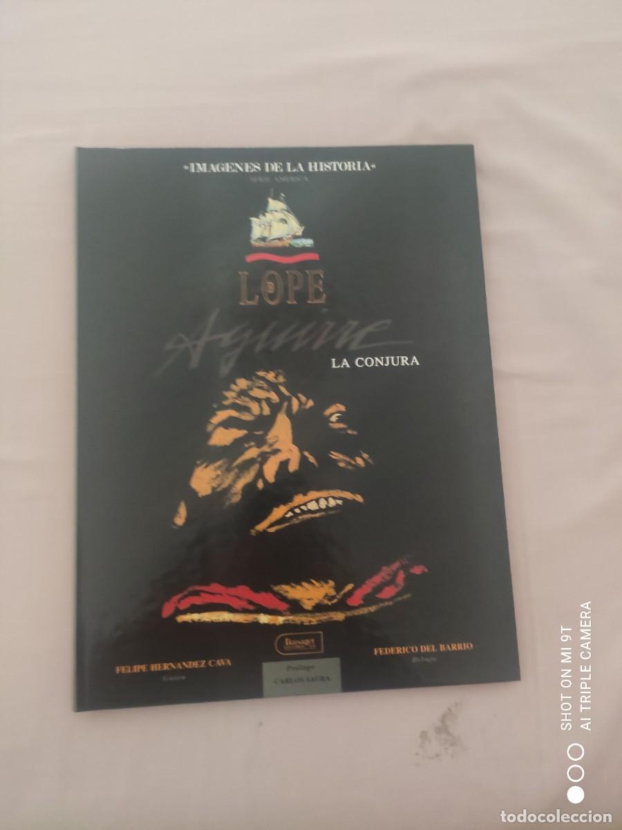 C&oacute;mics: LOPE DE AGUIRRRE. LA CONJURA, DE FLIPE HERNANDEZ CAVA Y FEDERICO DEL BARRIO (EDIT. IKUSAGER)