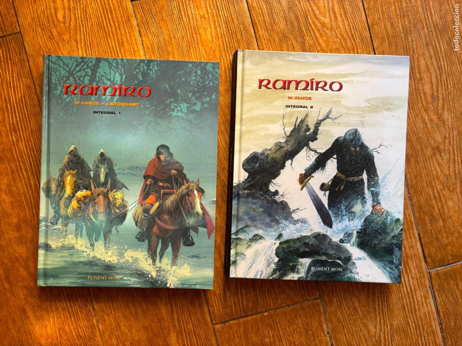 C&oacute;mics: RAMIRO COLECCION COMPLETA DOS TOMOS INTEGRALES DE PONENT MON TAPA DURA