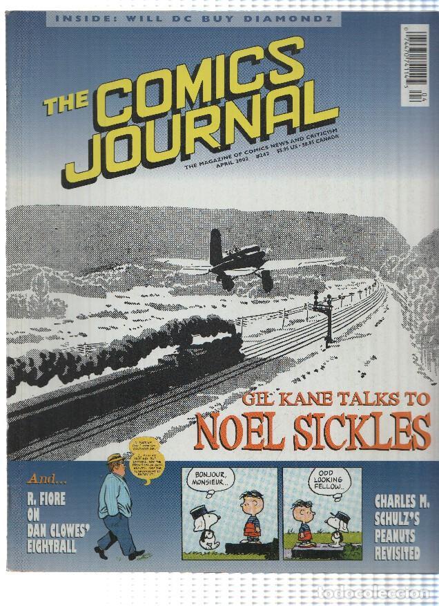 Comics: Revista: THE COMICS JOURNAL, Numero 242: GIL KANE talk to NOEL SICKLES (2002) - Varios