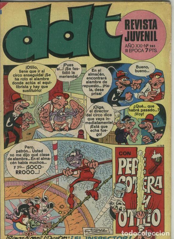 Comics: DDT tercera epoca numero 285: Domingon, Aceituno Cargante - Varios