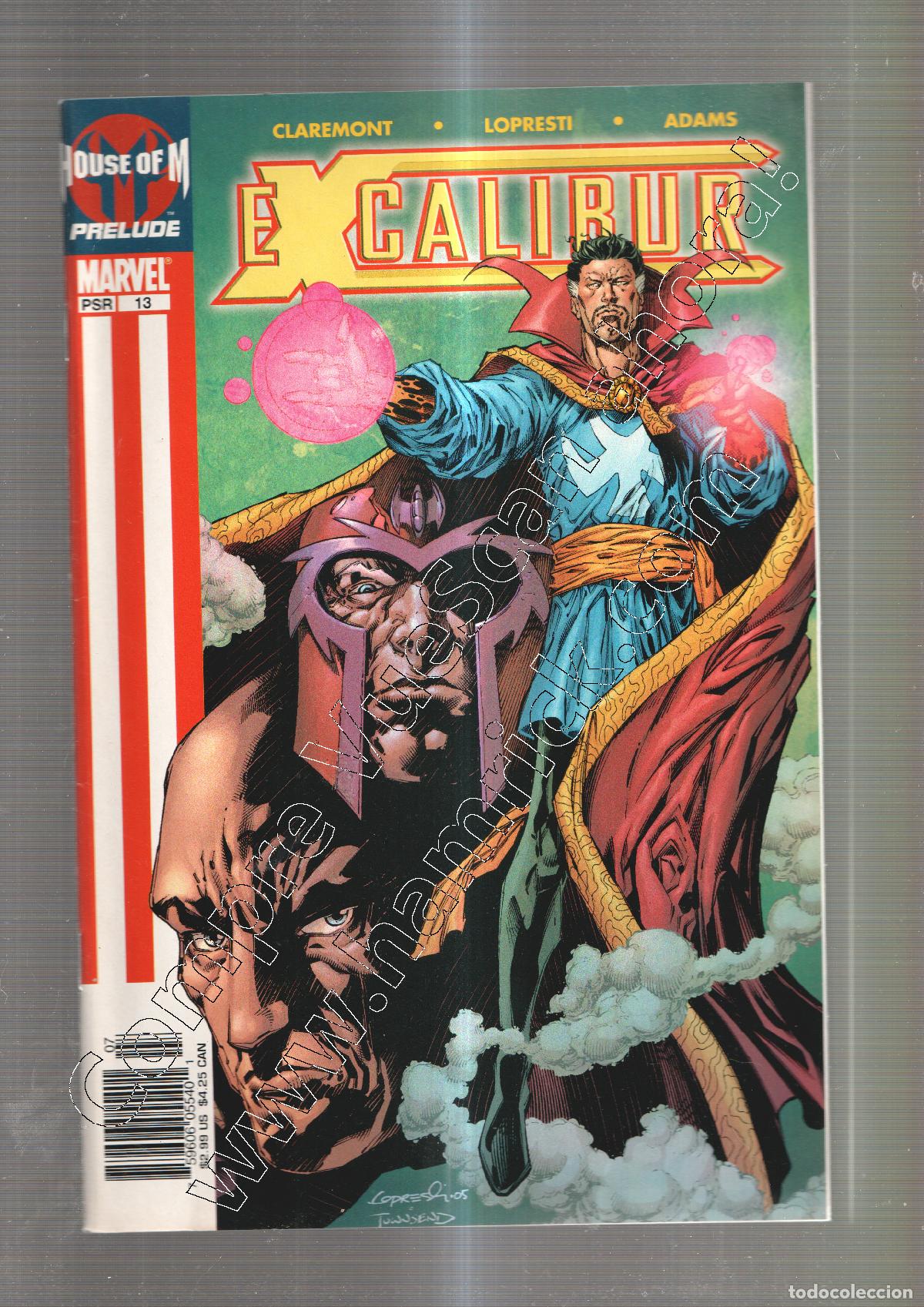 Comics: Comic: Excalibur n&ordm; 13, july 2005 - Varios