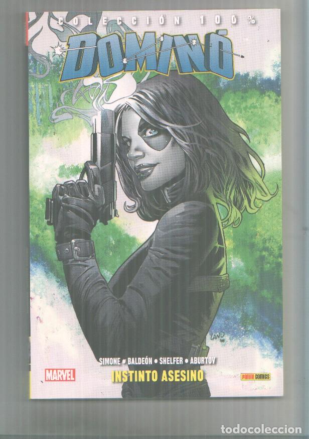 C&oacute;mics: Panini: Coleccion 100%: Domino numero 1: Instinto asesino - varios