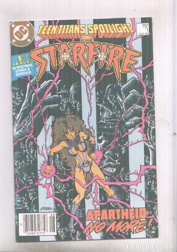 Comics : DC Comics: Teen titans Spotlight numero 1: Starfire - varios