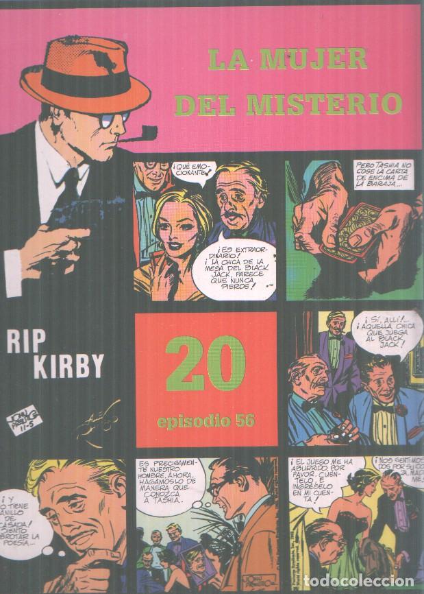 Comics: Rip Kirby: La mujer del misterio, tiras diarias del 30.4.1962 al 11.8.1962 - Fred Dickenson-John Pr