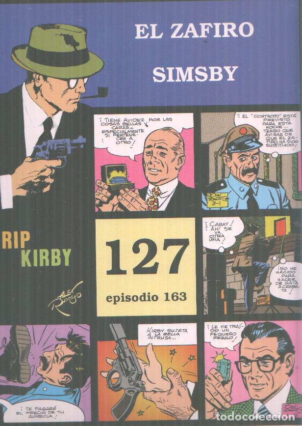 Fumetti: Rip Kirby:El zafiro Simsby , tiras diarias del 18.2.1991 al 1.6.1991 - Fred Dickenson-John Prentice