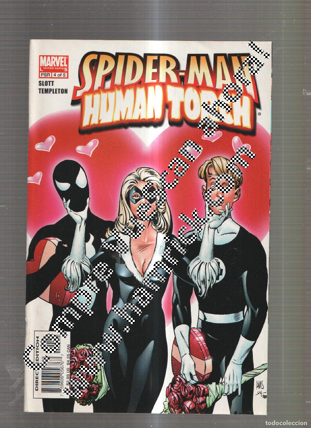 C&oacute;mics: Comic: Spider-Man / Human Torch n&ordm; 4, june 2005 - Cats Paws - Varios - Foto 1