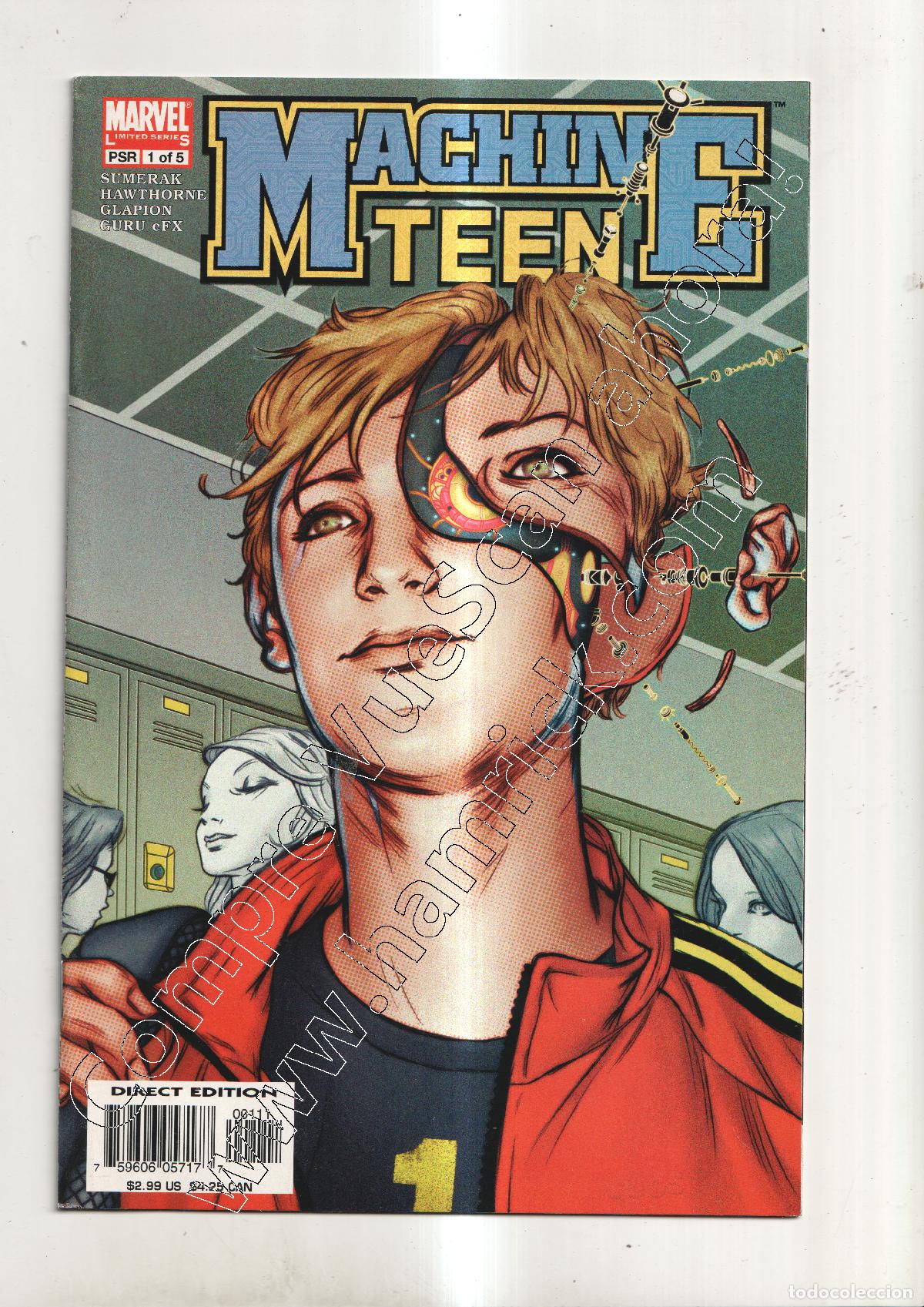 C&oacute;mics: Comic: Machine Teen n&ordm; 1, july 2005 - Varios