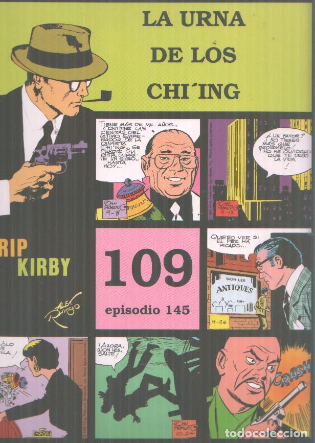 Comics: Rip Kirby: La urna de los Chi'Ing, tiras diarias del 8.9.1986 al 22.11.1986 - Fred Dickenson-John P